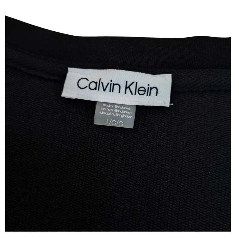 Calvin Klein Casual Midi Dress Womens Size Large/ Black - Picture 8 of 9